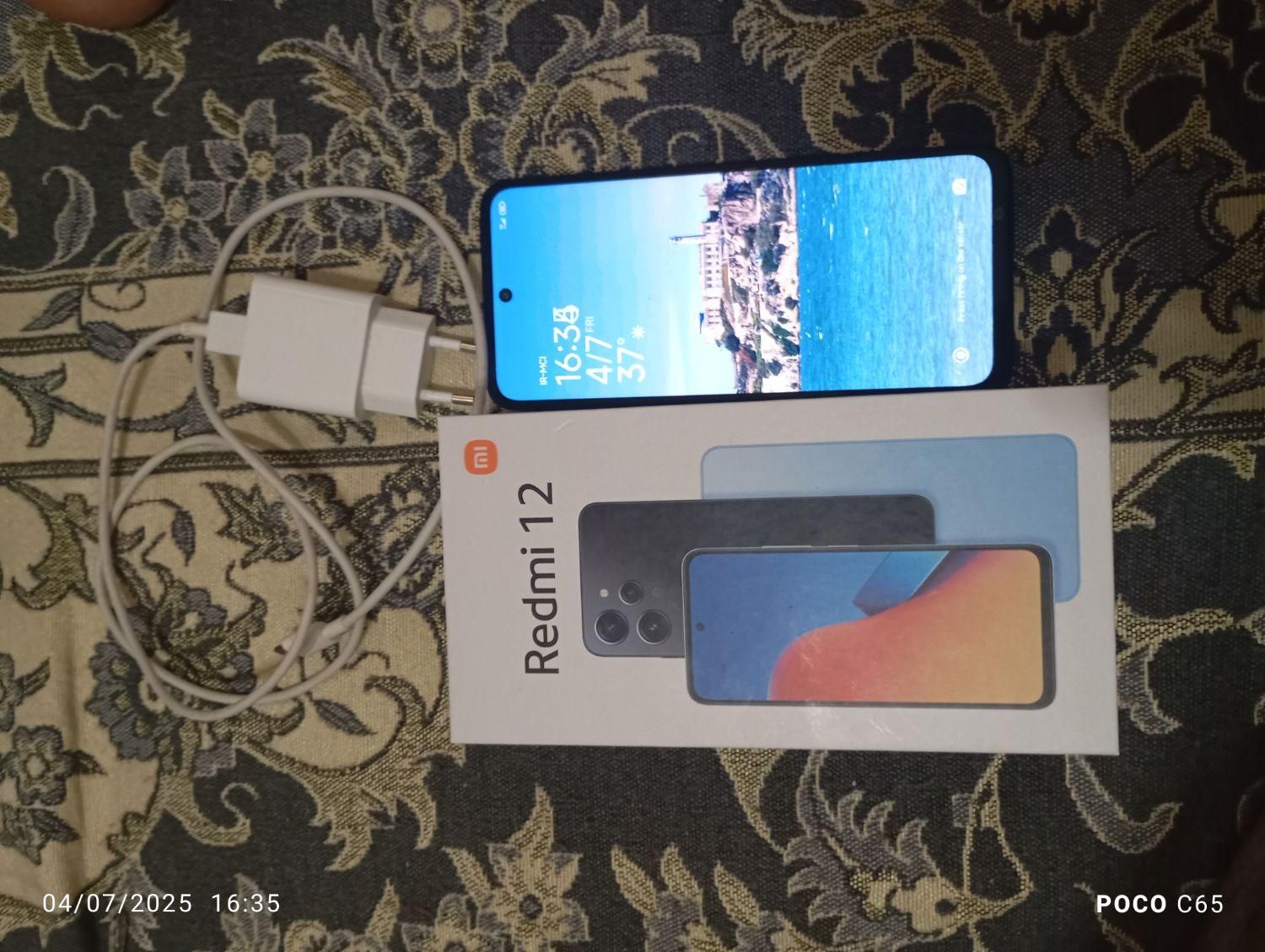 شیائومی redmi 12 با حافظهٔ ۱۲۸ گیگابایت|موبایل|تهران, نیروی هوایی (پیروزی)|دیوار