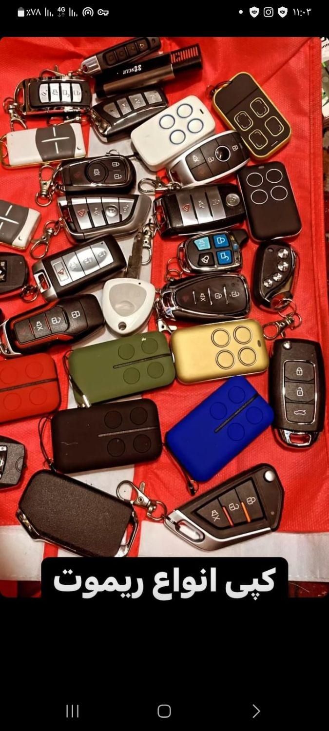 کلیدسازی قفل و ریموت شبانه روزی انصاری(میدان ارگ)|خدمات پیشه و مهارت|اراک, |دیوار