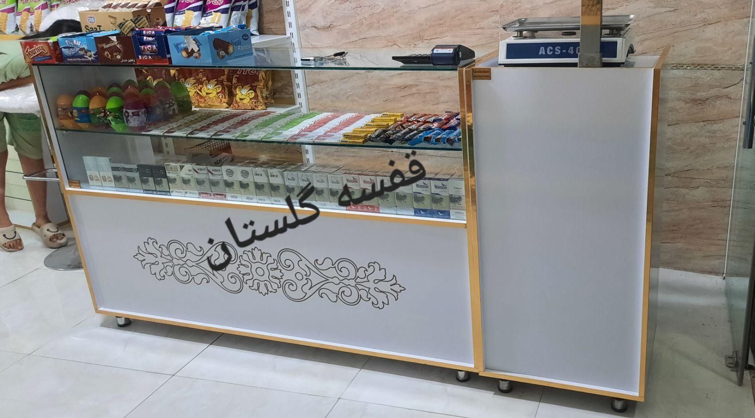 میزکار پاچال سوپری ویترین ۱.۵متر و۲متر قفسه سیگار|فروشگاه و مغازه|مشهد, عبادی|دیوار