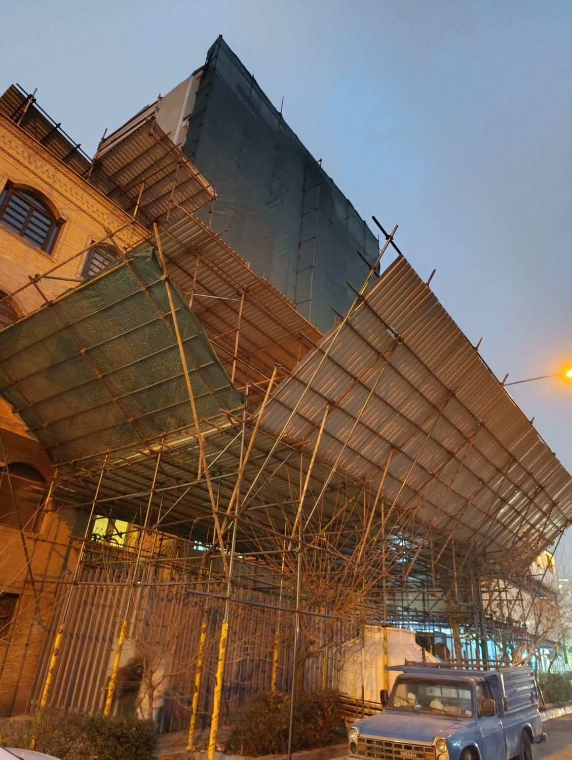 داربست فلزی کفراژ بندی چهارپایه|خدمات پیشه و مهارت|تهران, نیاوران|دیوار