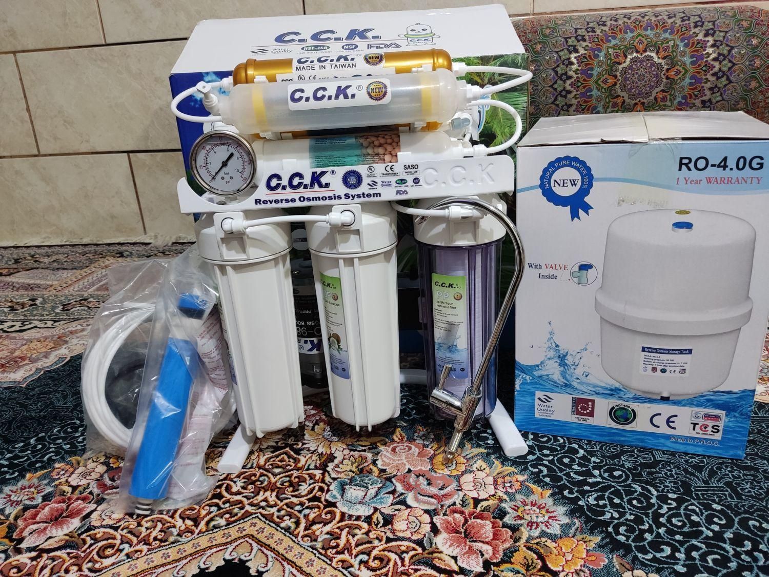 دستگاه تصفیه فروش ونصب.انواع مارک های تایوان.cck|آب‌سردکن و تصفیه آب|شیراز, میانرود|دیوار