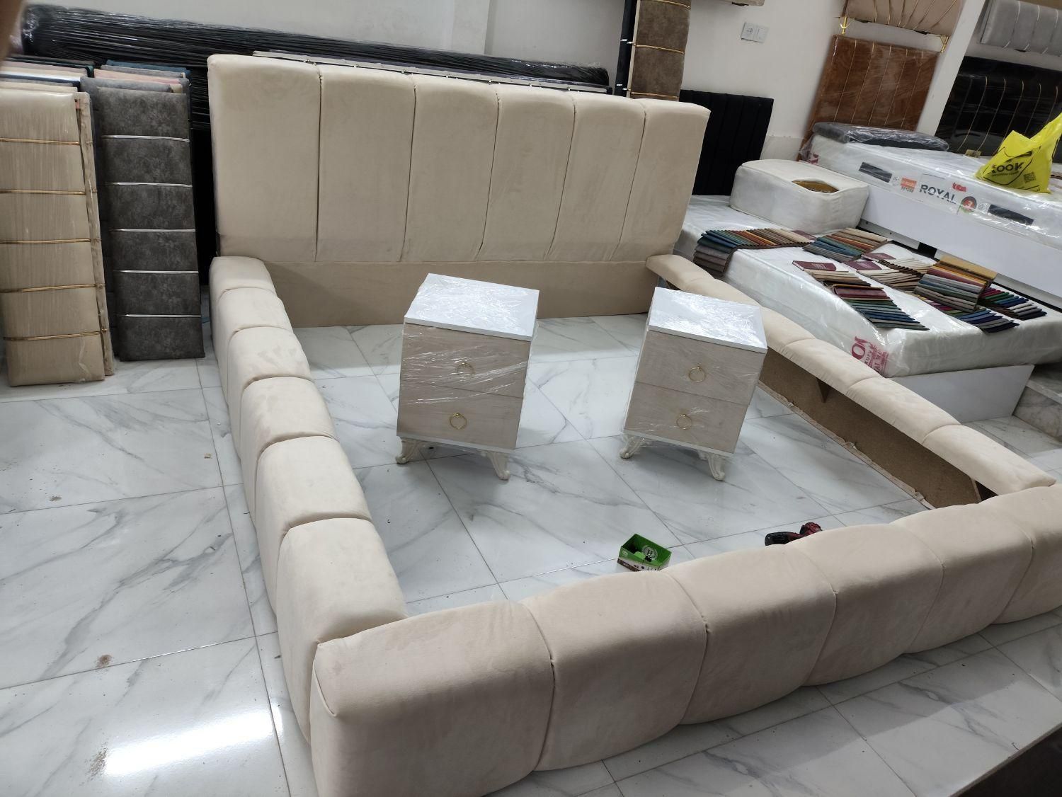 تخت چستر حجیم دو نفره تخت یک نفره یاتاش خواب|تخت و سرویس خواب|مشهد, بهمن|دیوار