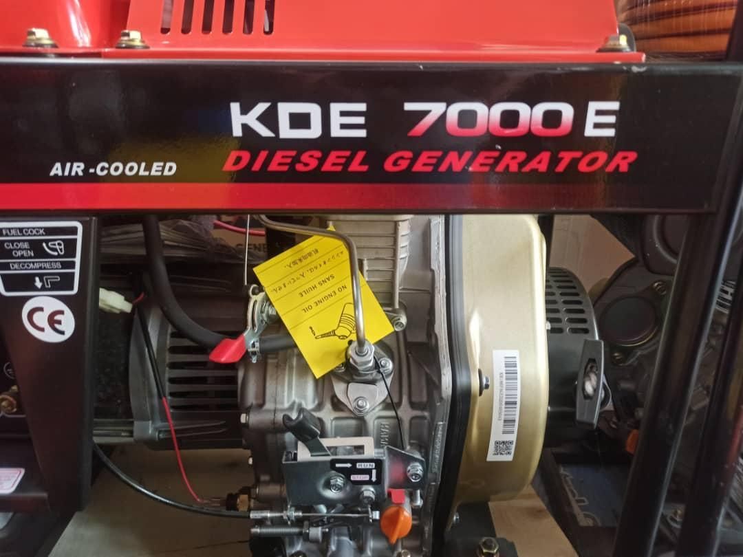 موتوربرق دیزلی کاما اورجینال KDE7000E گازوییلی|ماشین‌آلات صنعتی|اصفهان, جوزدان الیادران|دیوار