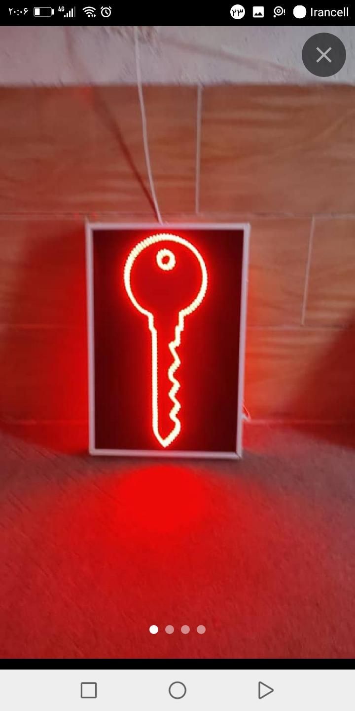 تابلو کلید ال ای دی ثابت و چشمک زن|فروشگاه و مغازه|شیراز, شیخ علی چوپان|دیوار