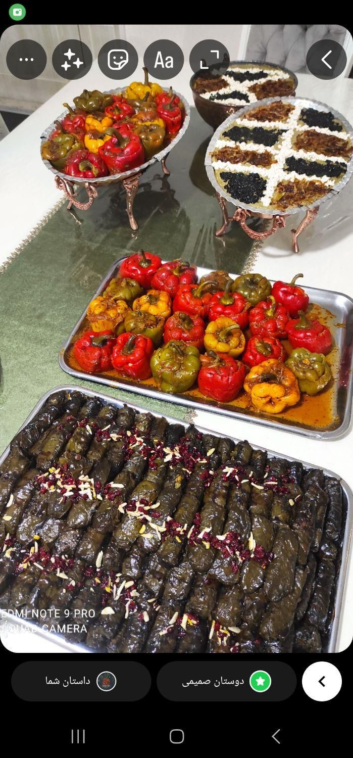 انواع دلمه|خوردنی و آشامیدنی|اصفهان, ملک|دیوار