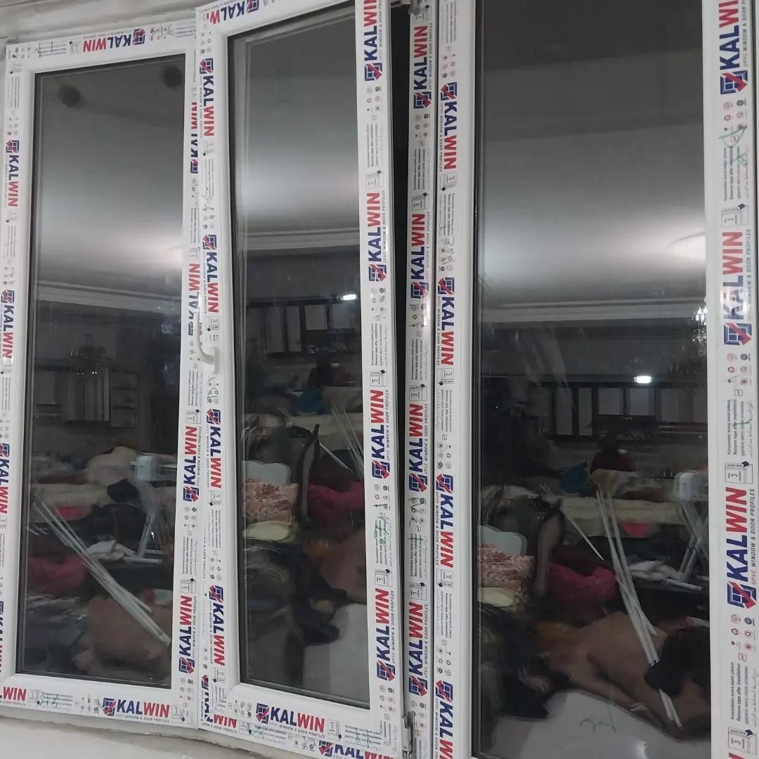 کارگاه درب و پنجره دوجداره یو پی وی سی upvc توری|خدمات پیشه و مهارت|محمدشهر, ولدآباد|دیوار