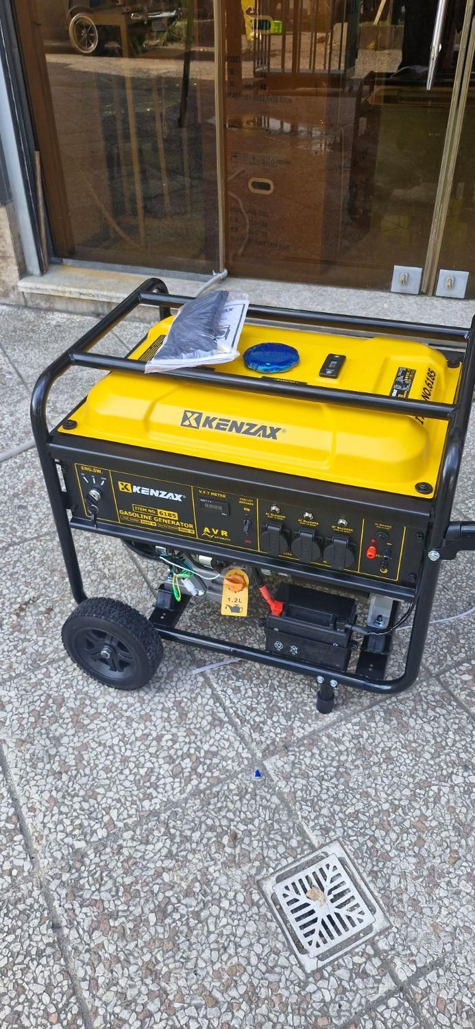 موتور برق Kenzax ارجینال بنزینی 8.5 kw|ماشین‌آلات صنعتی|رشت, منظریه|دیوار