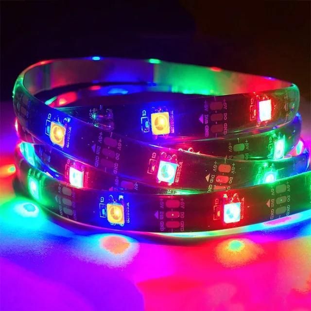 ریسه RGB برنامه پذیر 12 ولتی آی سی دار سقف ابری|ریسه و چراغ تزئینی|کرج, اصفهانی‌ها|دیوار