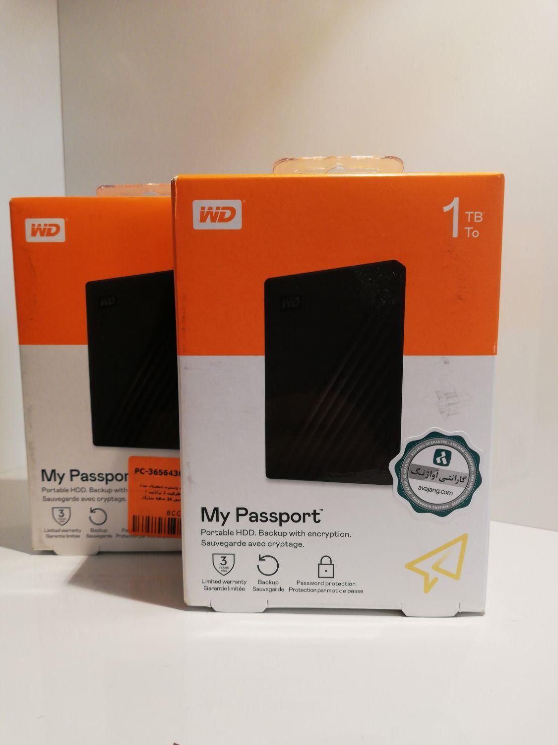 هارد اکسترنال 1 ترابایت یک ترا وسترن wd اکبند|قطعات و لوازم جانبی رایانه|مشهد, سناباد|دیوار