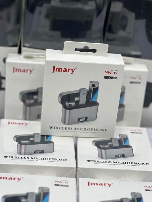 میکروفن یقه ای جیماریJMARY MW15بیسیم اندرویدایفون|صوتی و تصویری|مشهد, وکیل‌آباد|دیوار