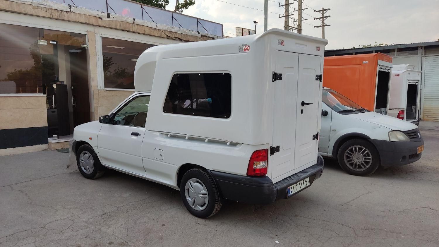 کابین وانت پراید 151 فایبر گلاس اتاق عقب مسقف|قطعات یدکی و لوازم جانبی|تهران, افسریه شمالی|دیوار