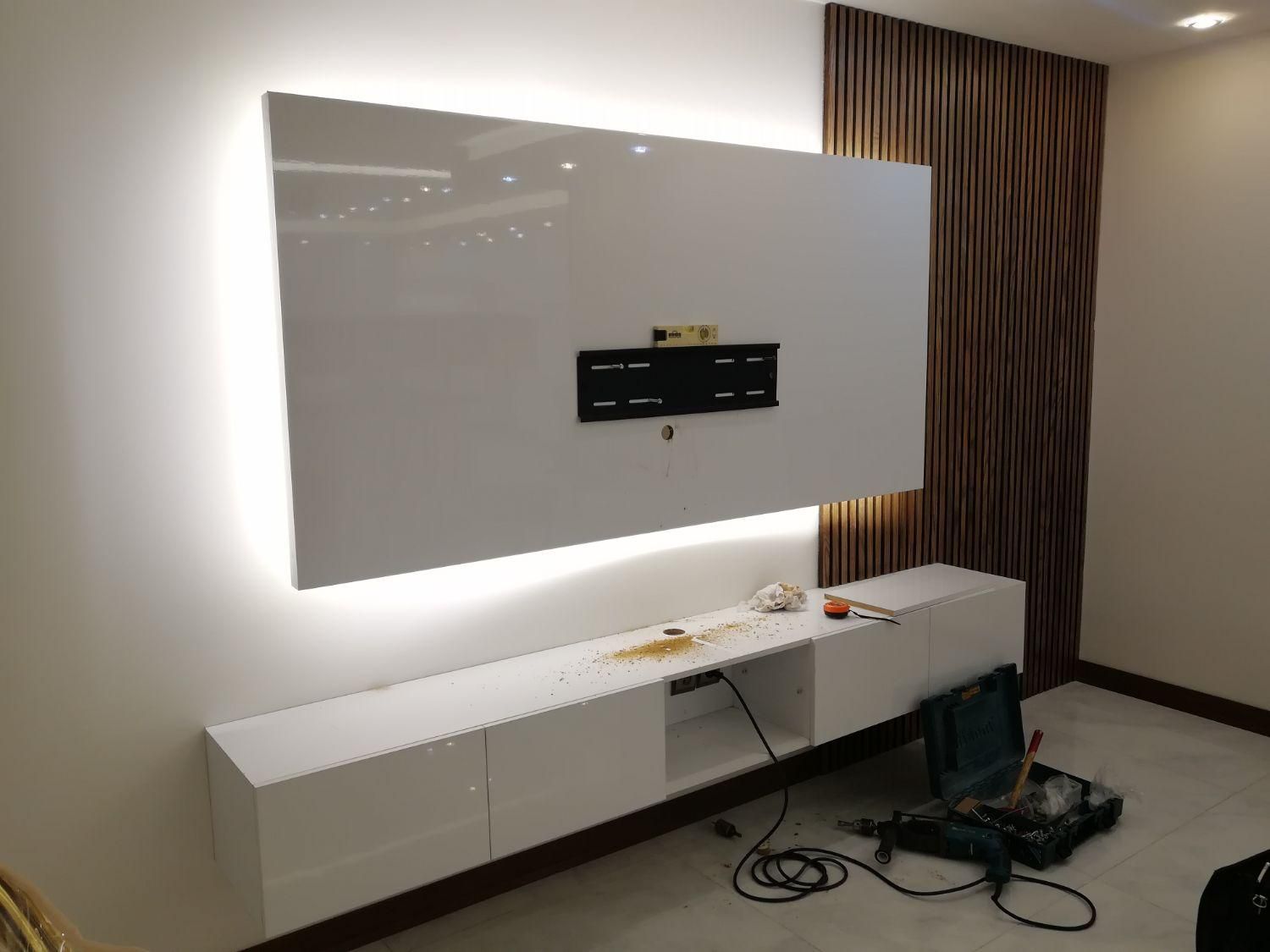 نصب تخصصی تلویزیون، انواع براکت و آنتن|خدمات پیشه و مهارت|اصفهان, فرهنگیان|دیوار