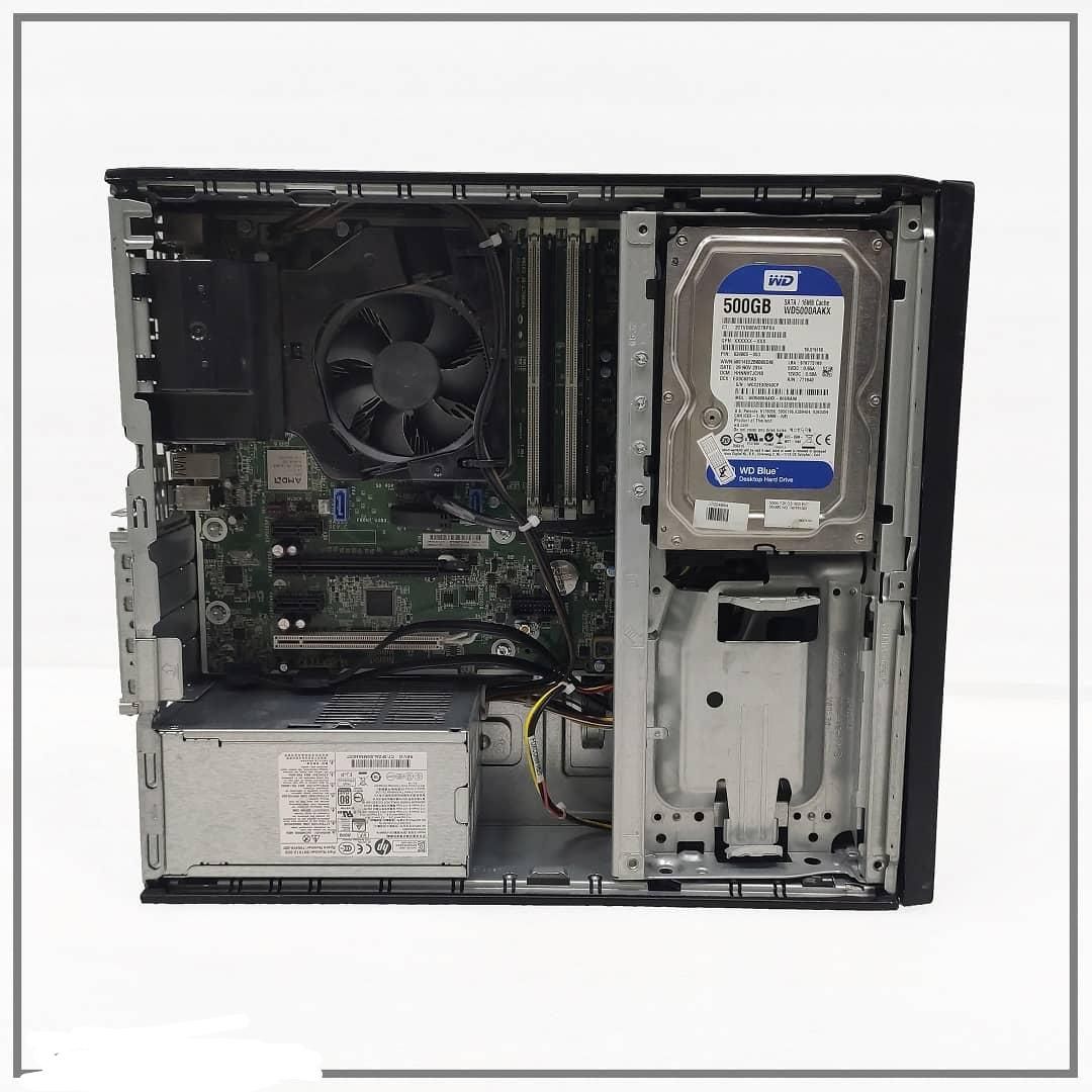 فروش مینی کیس hp/مانیتور 24 اینچ/ماوس گیمینگ|رایانه رومیزی|بناب, |دیوار