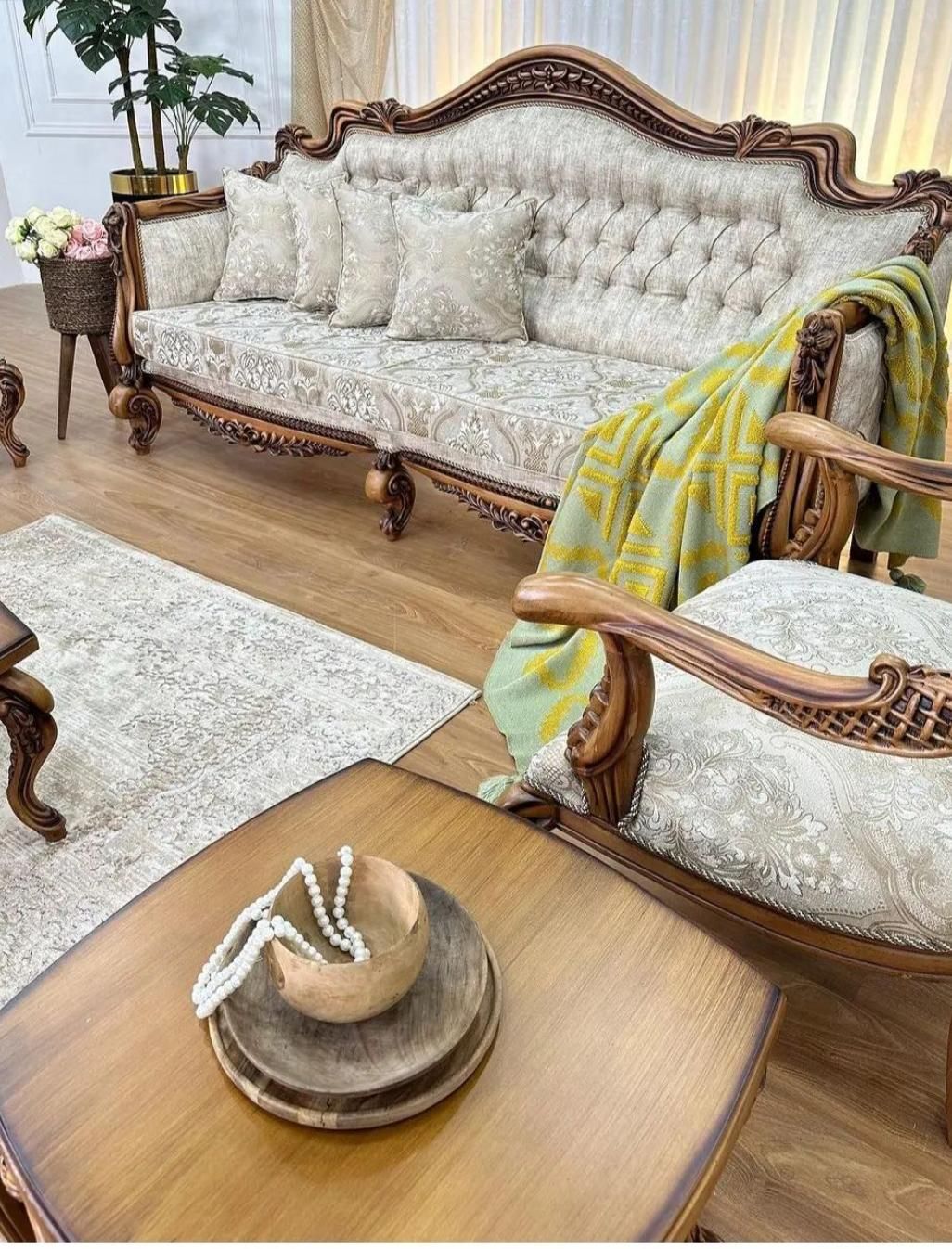 مبل مدل گندمی|مبلمان خانگی و میز عسلی|اراک, |دیوار