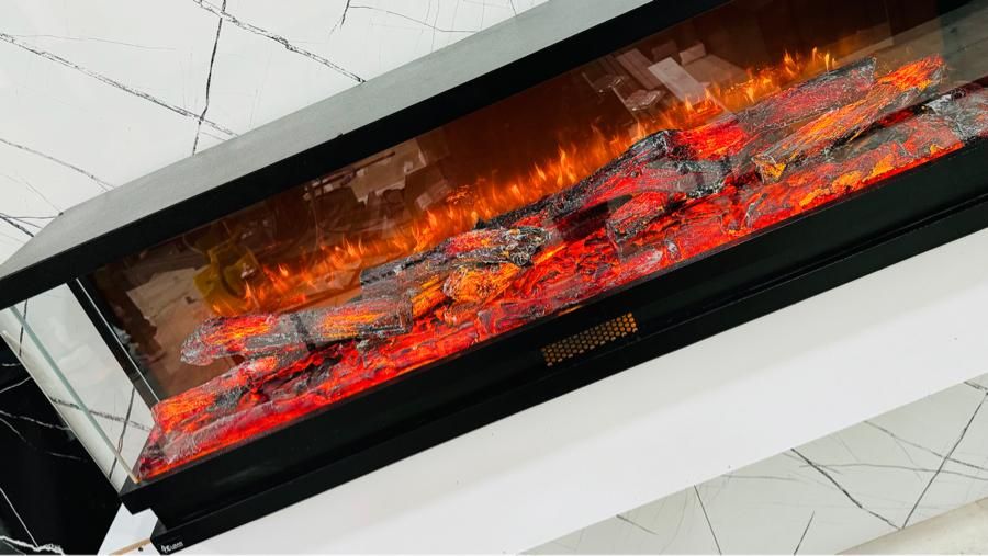 شومینه برقی نمایشی مدل۱۱|بخاری، هیتر، شومینه|اردبیل, |دیوار