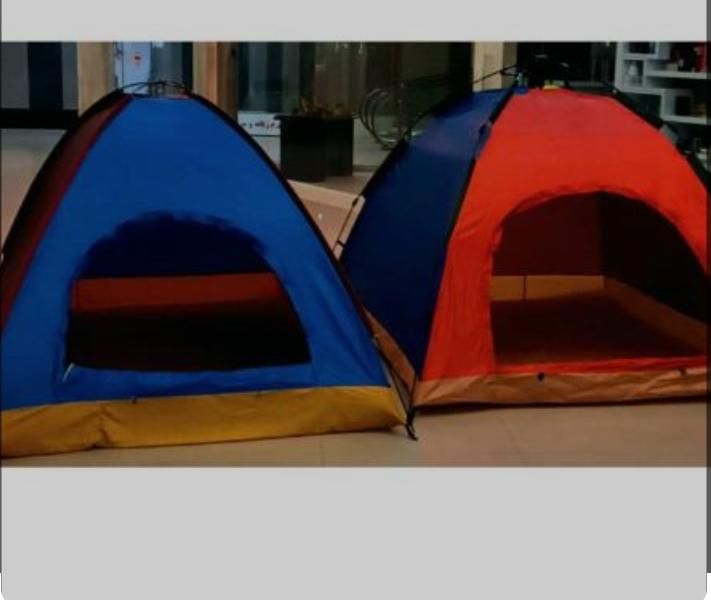 چادر مسافرتی عصایی و فنری سبک و قبل حمل و نقل آسان|کوهنوردی و کمپینگ|آفتاب, |دیوار
