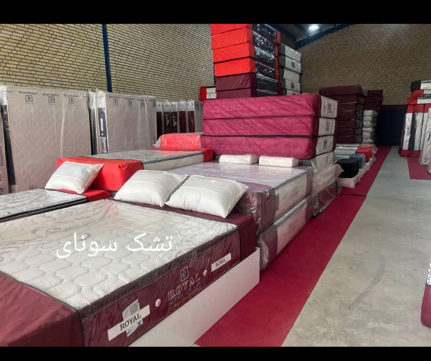 ریباند تشک سرویس خواب تخت دو طبقه ریباند|تشک تختخواب|کاشان, |دیوار