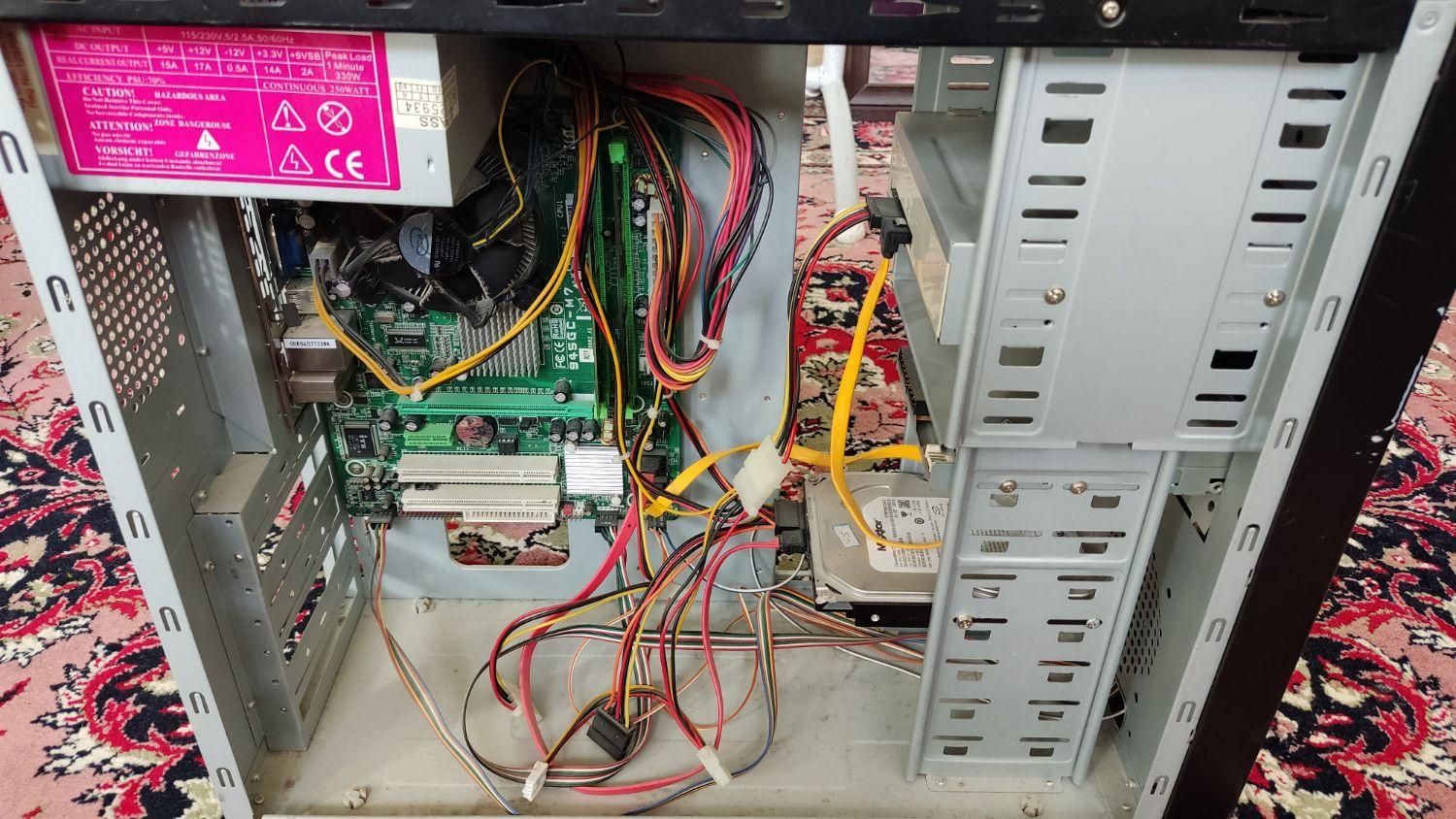 کامپیوتر کامل با مانیتور LG CRT|رایانه رومیزی|تبریز, |دیوار