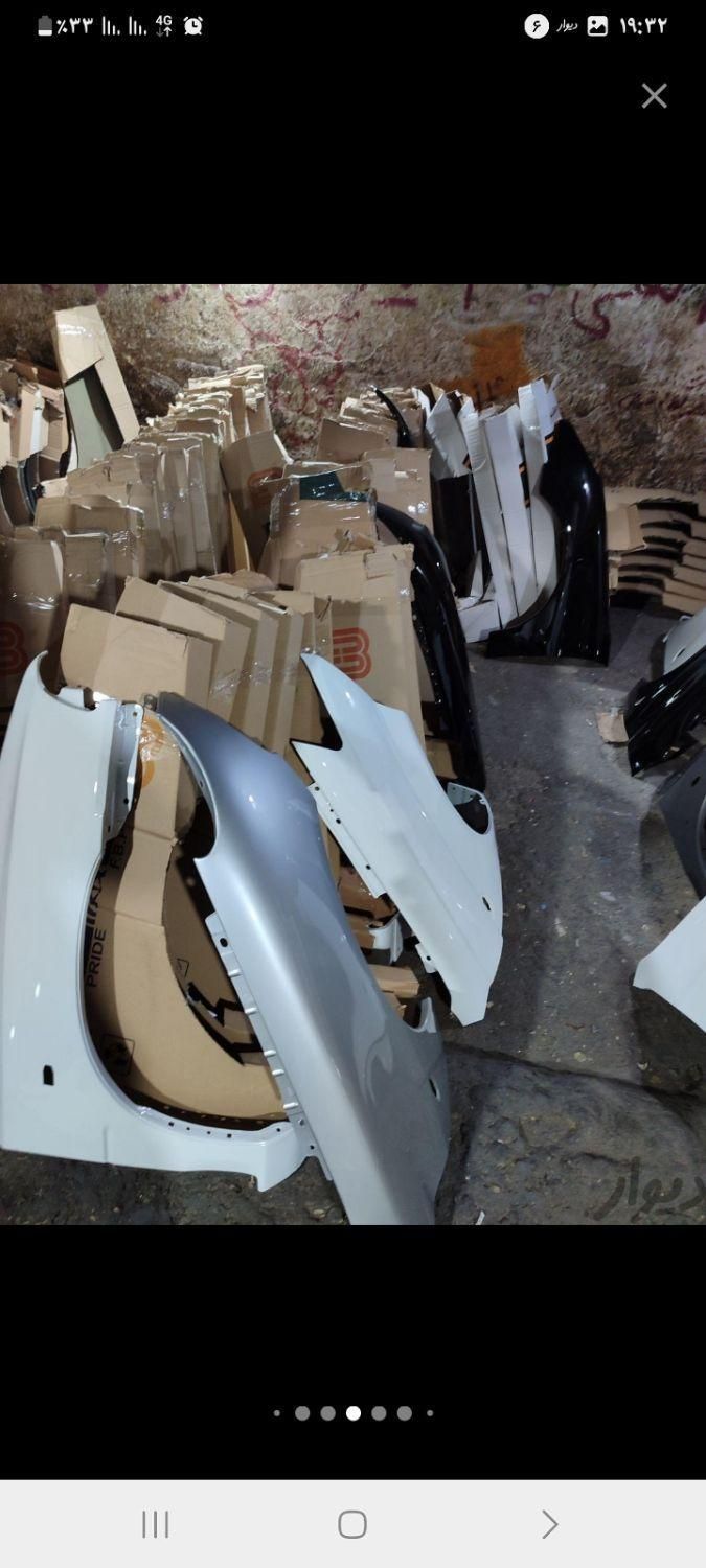 کاپوت گلگیر رنگی کوره ای پراید تیبا ۲۰۶ پرشیا‌و‌|قطعات یدکی و لوازم جانبی|کرج, شهرک اوج|دیوار