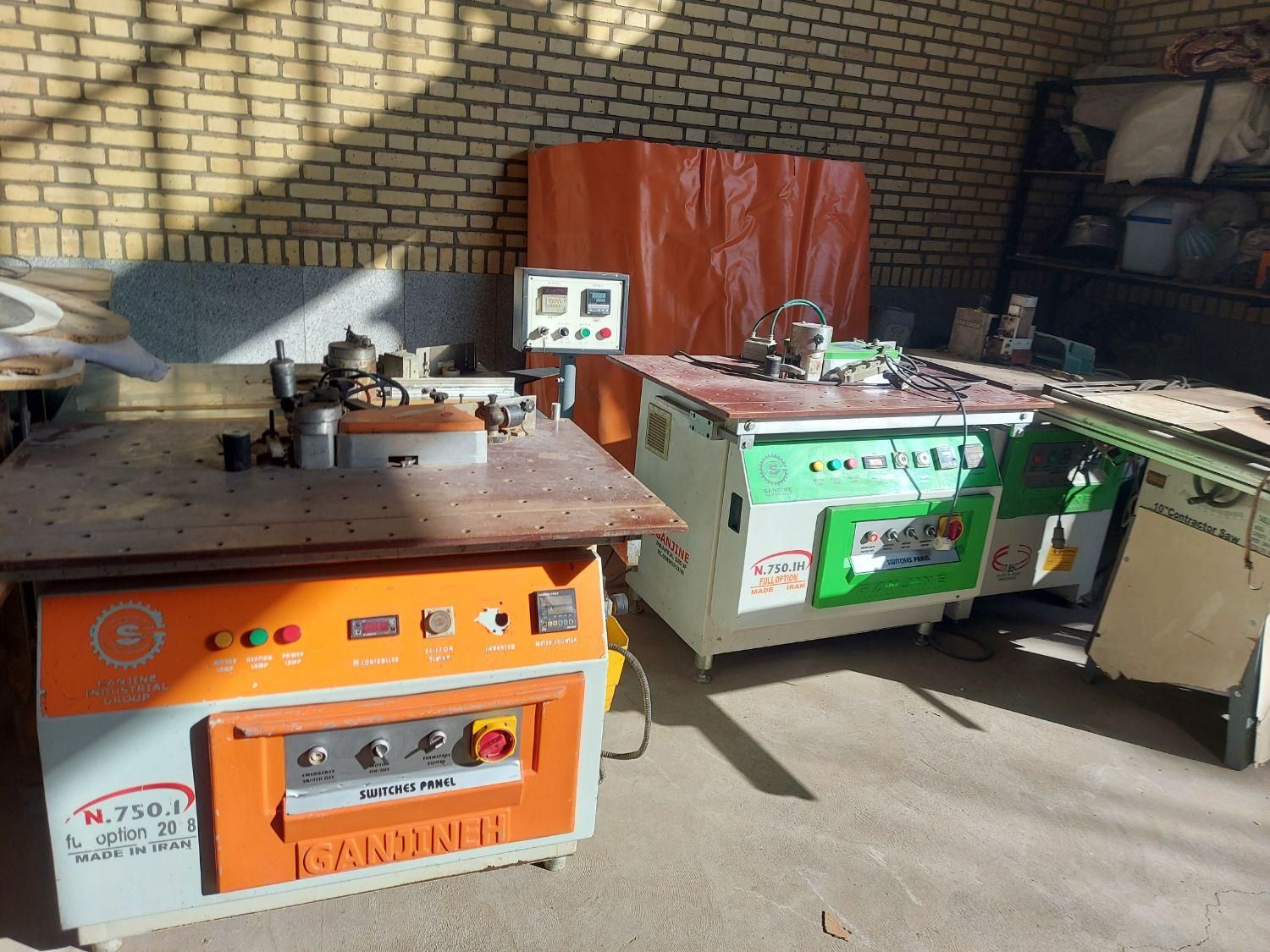 نوار منحنی زن لبه چسبان pvc نجاری دورکن برش خط زن|ماشین‌آلات صنعتی|مشهد, توس (بلوار توس)|دیوار