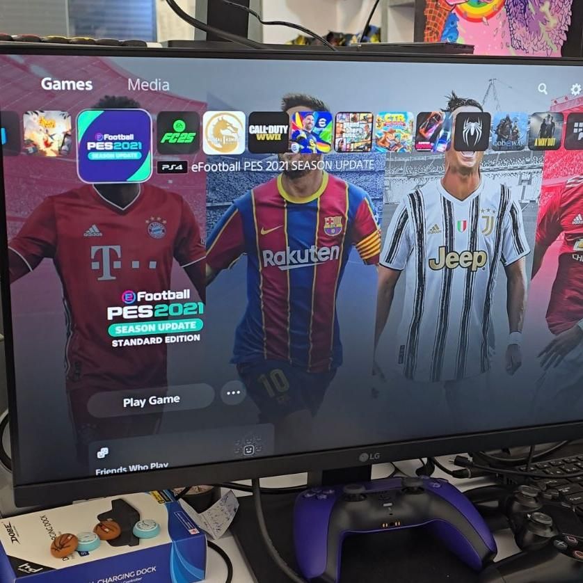 نصب بازی فروشگاه اپیک گیم(PS4/PS5)به همراه PES2021|کنسول، بازی ویدئویی و آنلاین|رشت, یخسازی|دیوار