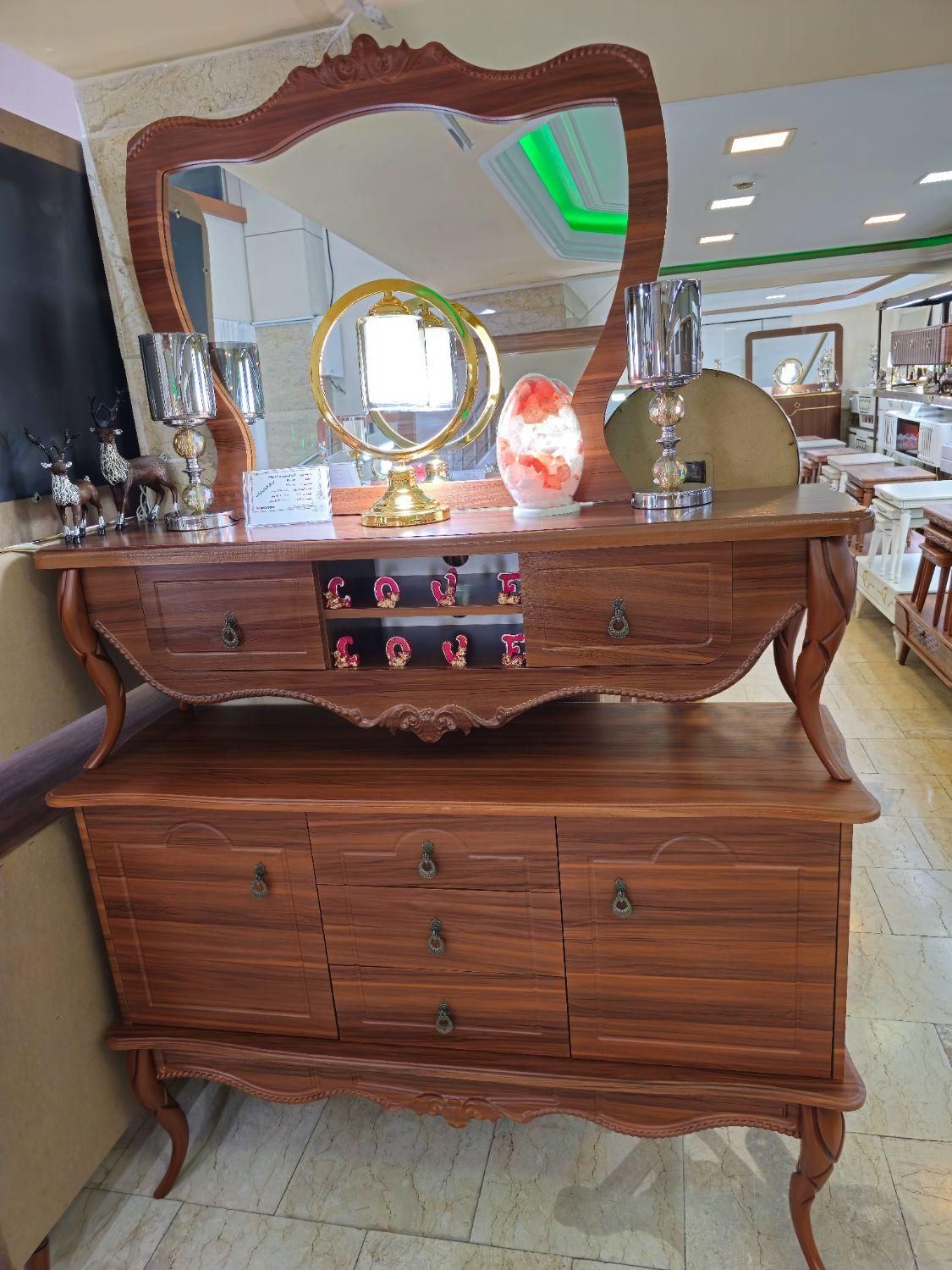 ست آینه کنسول ، میز تلوزیون نسیم شرایطی|بوفه، ویترین، کنسول|تبریز, |دیوار