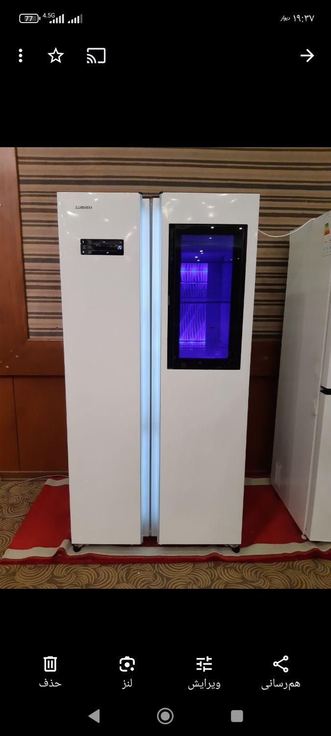 یخچال فریزر ساید استیلون دوریندور|یخچال و فریزر|پرند, فاز ۴|دیوار