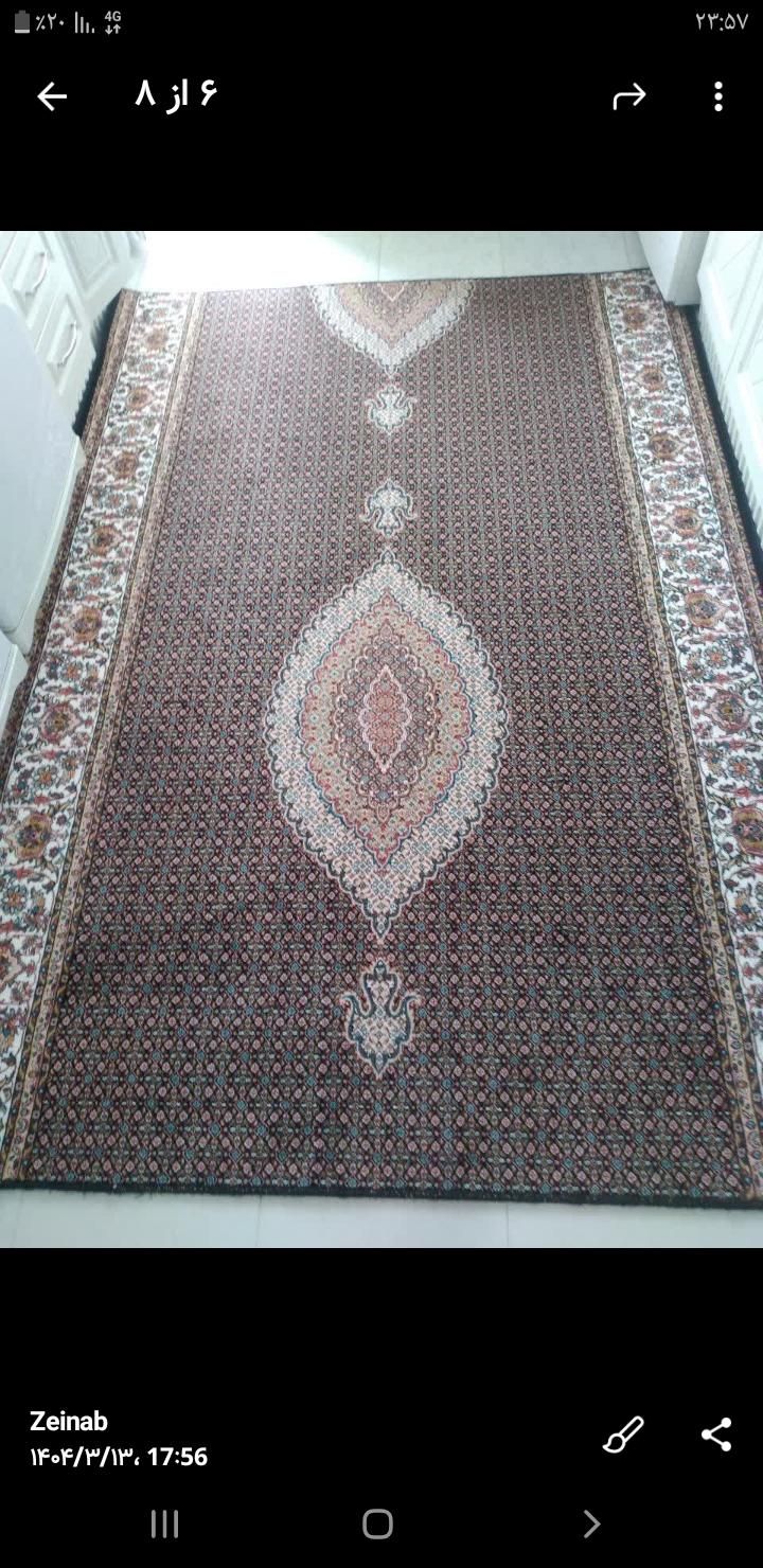 فرش ریزه ماهی نو در ابعاد ۱۸۰در۲۵۳|فرش|اردبیل, |دیوار