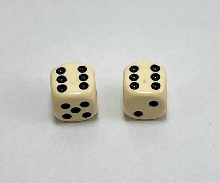 تاس تخته نرد مرغوب آلمانی سنگین(۵ گرمی)|اسباب‌‌بازی|تهران, صادقیه|دیوار