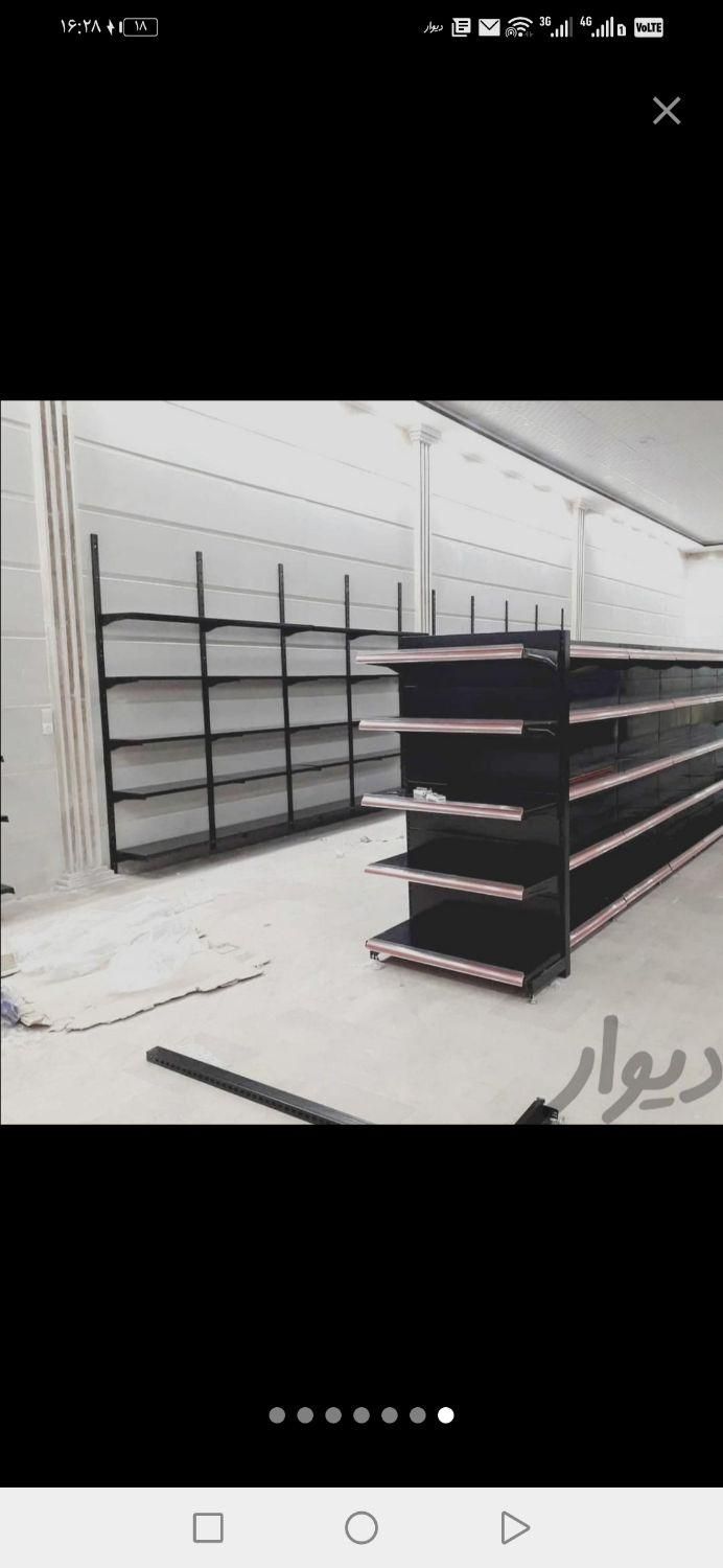 قفسه فلزی/استند توری مش/قفسه سوپر مارکت|فروشگاه و مغازه|کیش, |دیوار