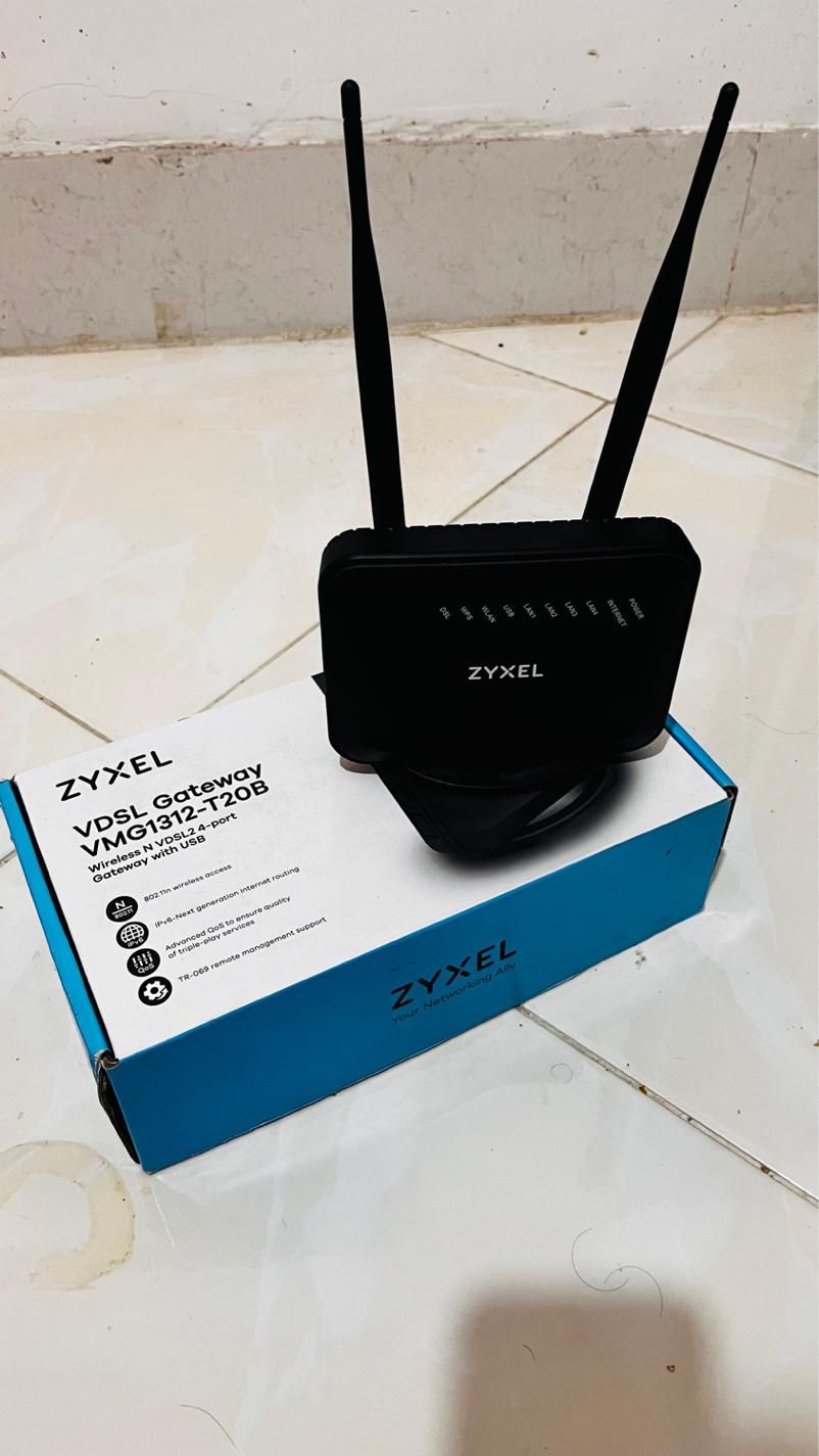 مودم دو آنتن زایسل VDSL2|مودم و تجهیزات شبکه|نیشابور, شهرک ولیعصر|دیوار