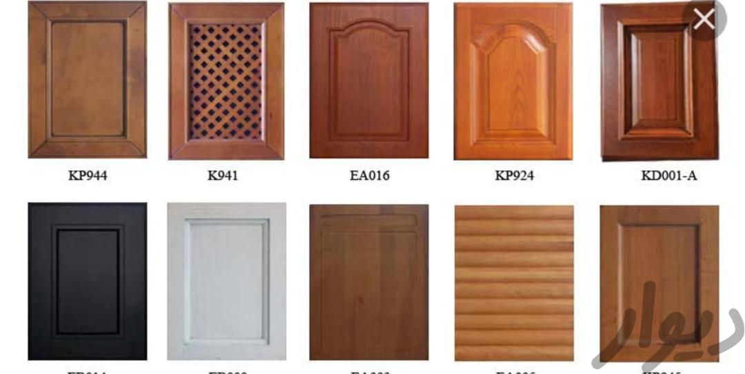 رنگکاری کابینت درب لابی مصنوعات چوبی و ساختمان