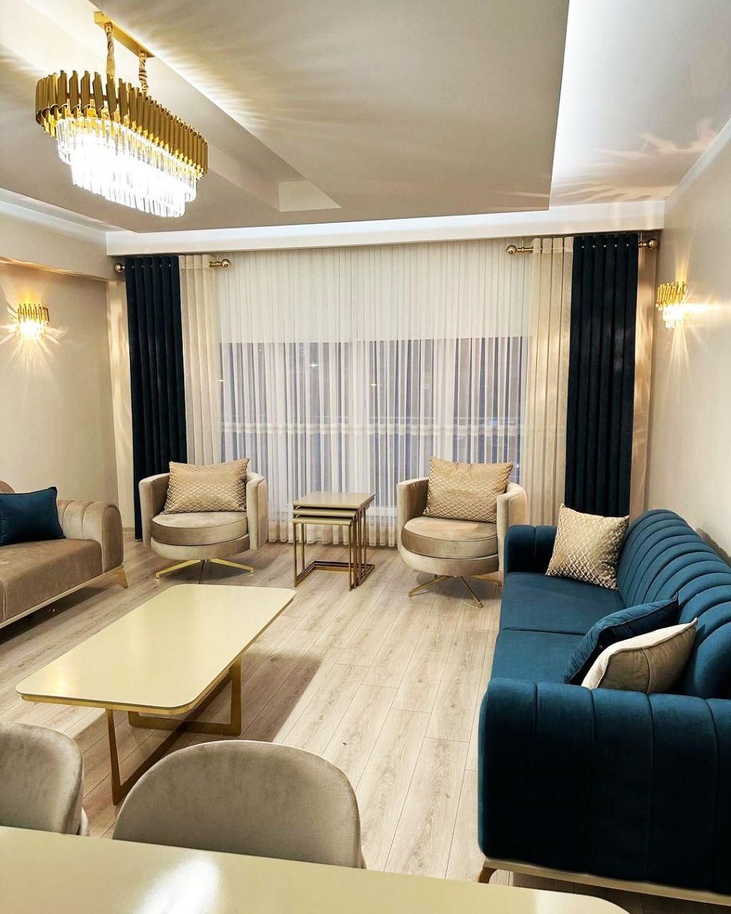 پرده پانچی /پنجره ۴ متری تکمیل ائلوین،برند اعتماد|پرده، رانر، رومیزی|تبریز, |دیوار