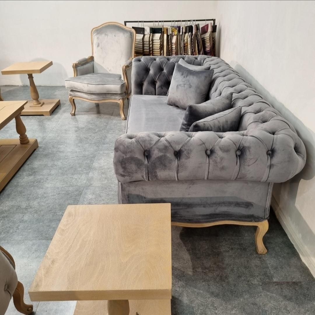 مبل ۸ نفره چستر ترکی|مبلمان خانگی و میز عسلی|مشهد, الهیه|دیوار