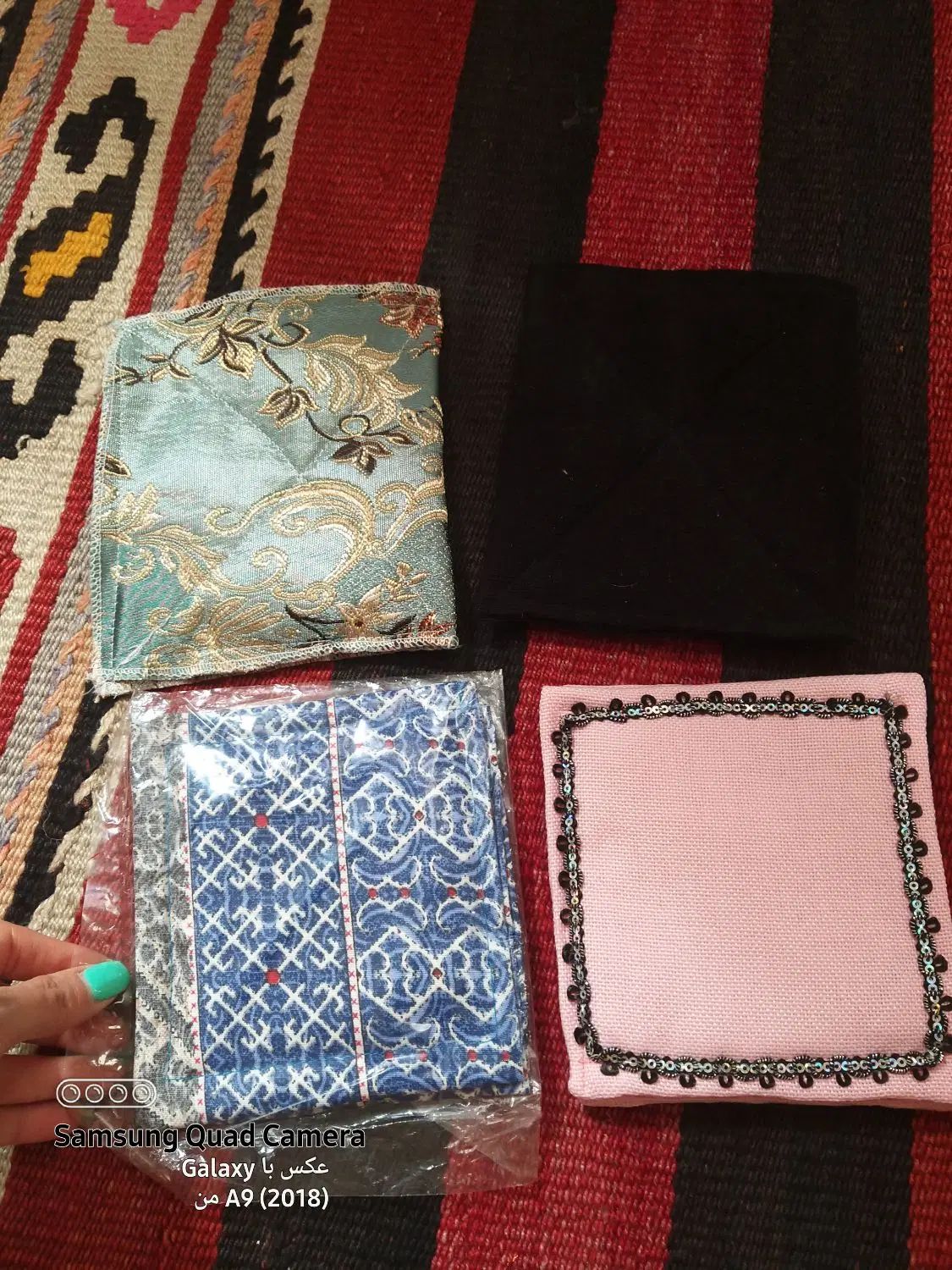 فروش دستگیره،دم کنی  .کیسه سبزی و کش سر|سفره، حوله، دستمال آشپزخانه|تهران, فدک|دیوار