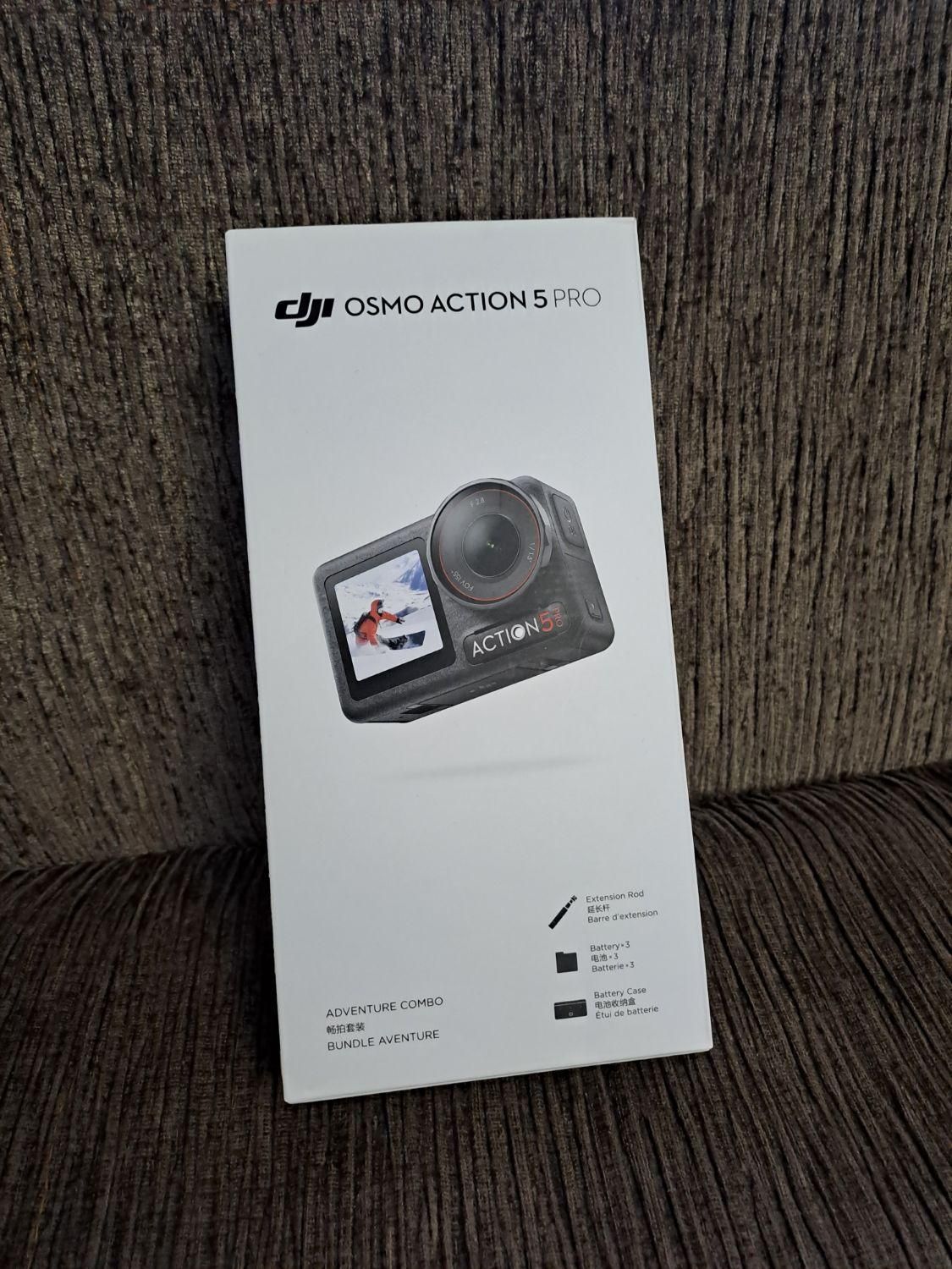 دوربین Dji Osmo Action 5 Pro Adventure Combo|دوربین عکاسی و فیلم‌برداری|اردبیل, |دیوار