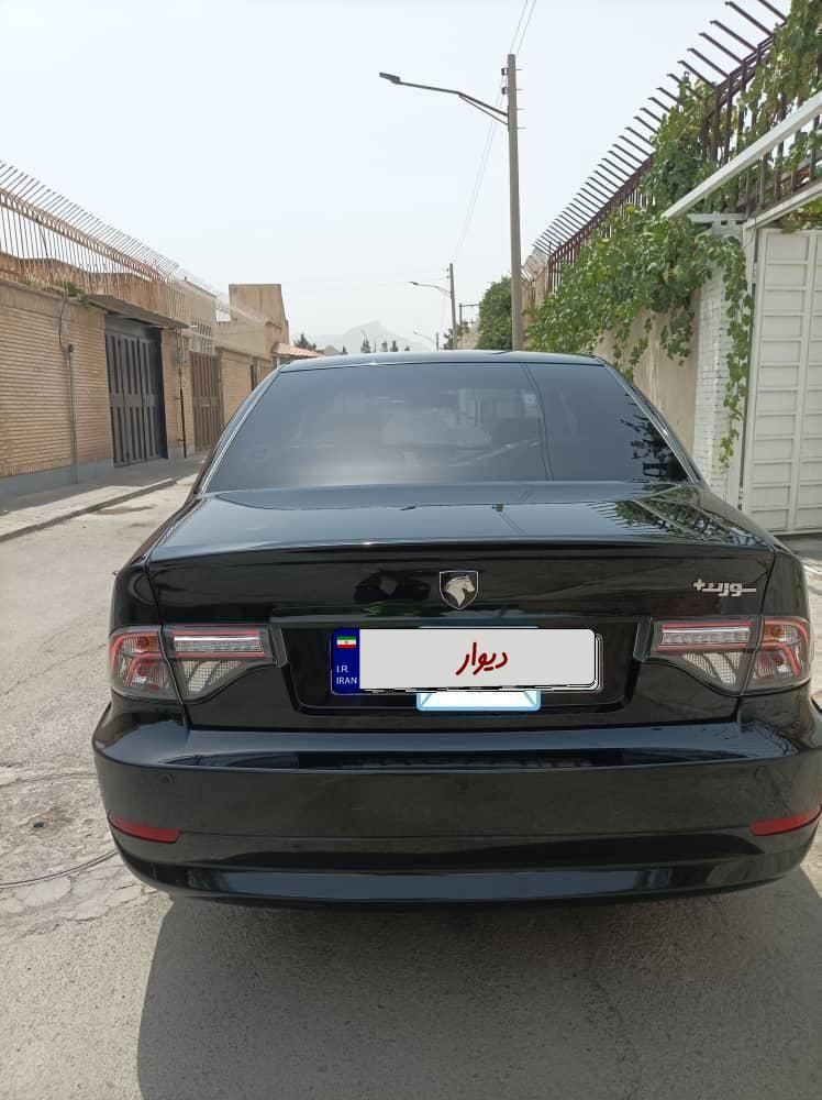 فروش سمند سورن پلاس XU7P صفر مشکی دریچه گاز برقی|خودرو سواری و وانت|فولادشهر, A4|دیوار