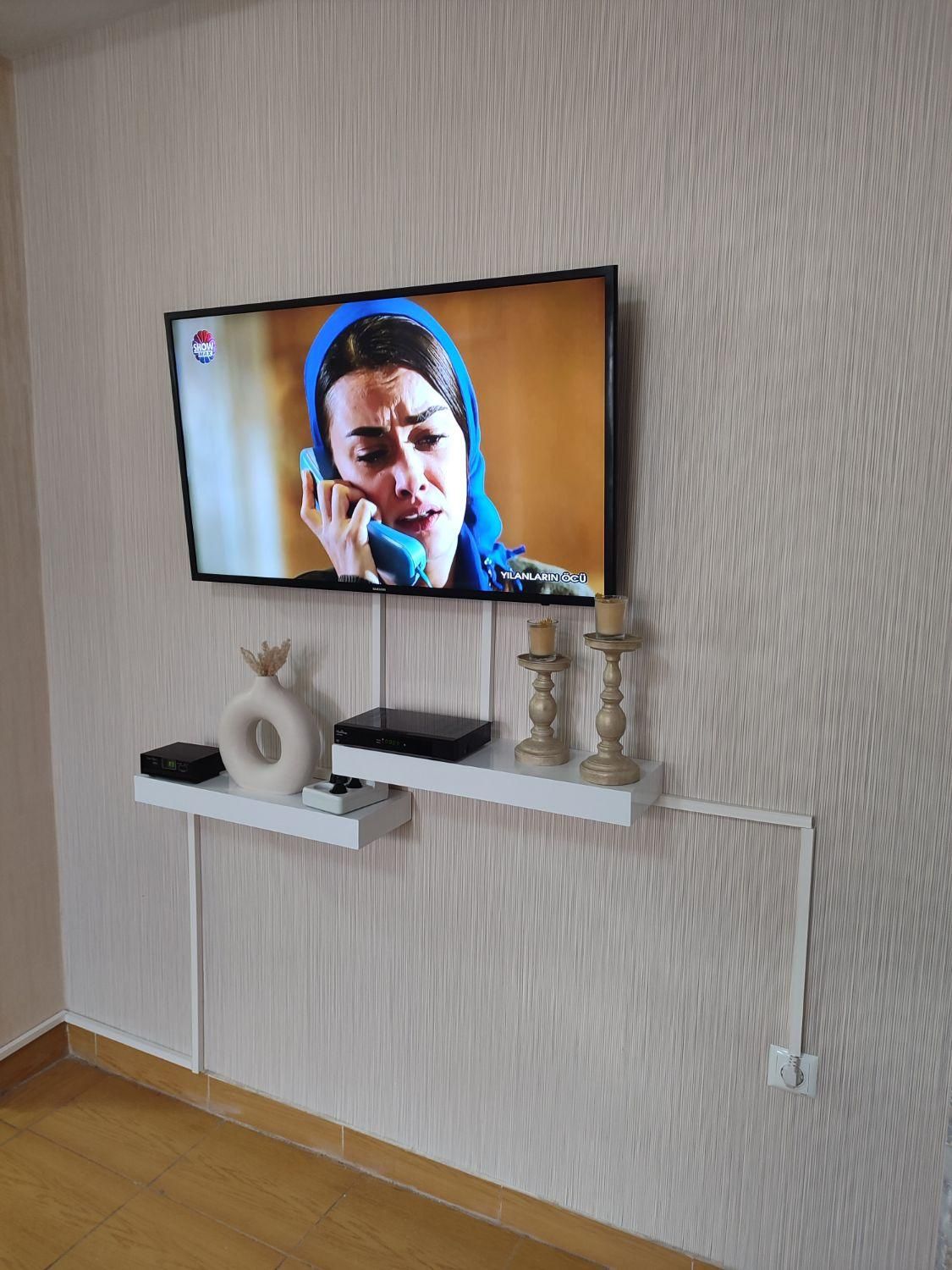 پایه دیواری اسمارت نصب تلویزیون شلف طبقه دیواری جک|تلویزیون و پروژکتور|ارومیه, |دیوار