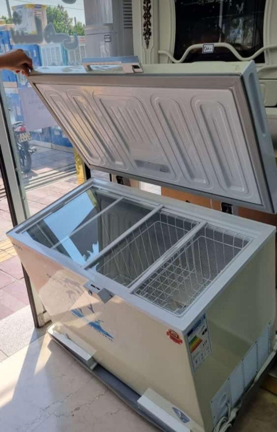 فریزر صندوقی (( OUCMA )) 140عرض و420لیتری|یخچال و فریزر|تهران, نعمت‌آباد|دیوار