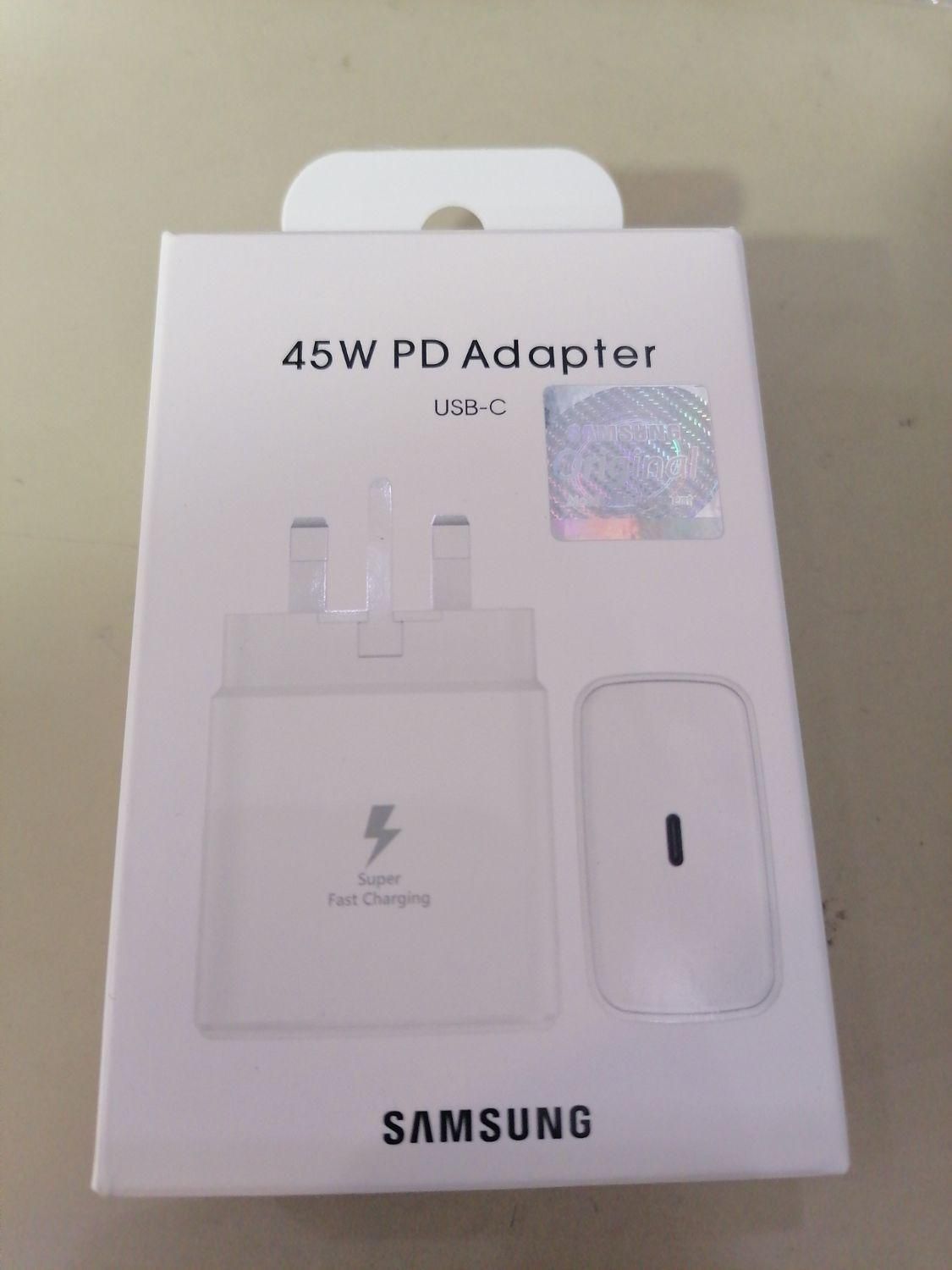 آداپتور شارژر 45وات سامسونگ سوپر فست|لوازم جانبی موبایل و تبلت|مشهد, کلاهدوز|دیوار