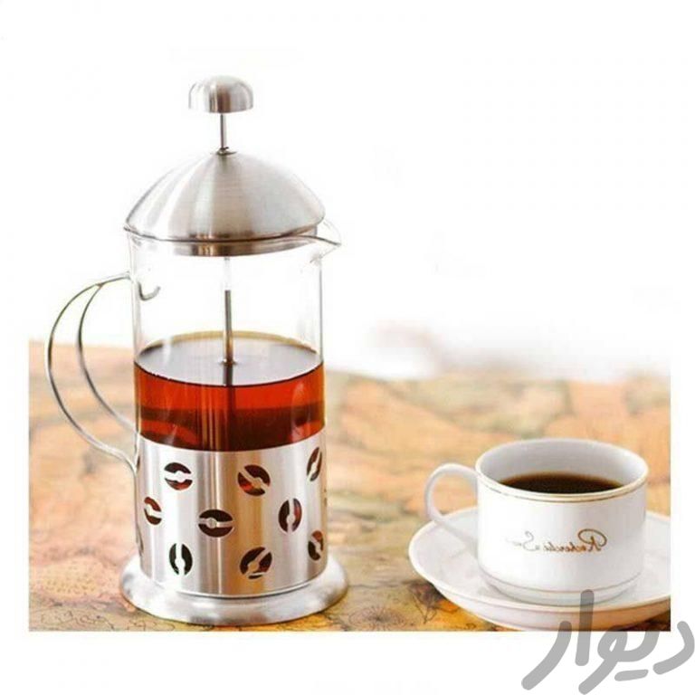 فِرنچ پِرس چای ودمنوش ۶۰۰میل استیل|قوری، کتری و قهوه‌ساز دستی|ارومیه, |دیوار