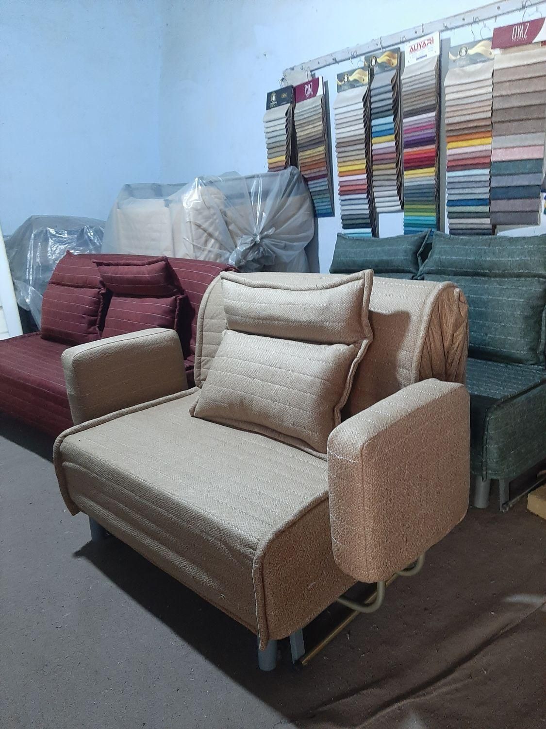 تک نفره دسته دارمبل تختخوابشوتخت خوابشوتخت خواب شو|مبلمان خانگی و میز عسلی|تهران, آذری|دیوار