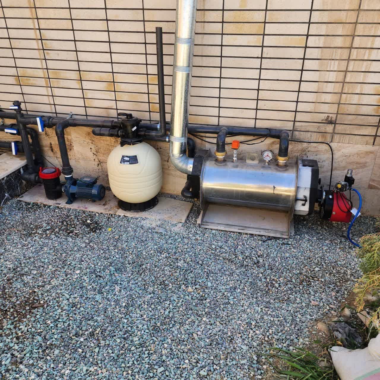 لوازم استخر تصفیه گرمایش مبدل دیگ آبگرم مدل۷۷۸۸|حراج|تبریز, |دیوار