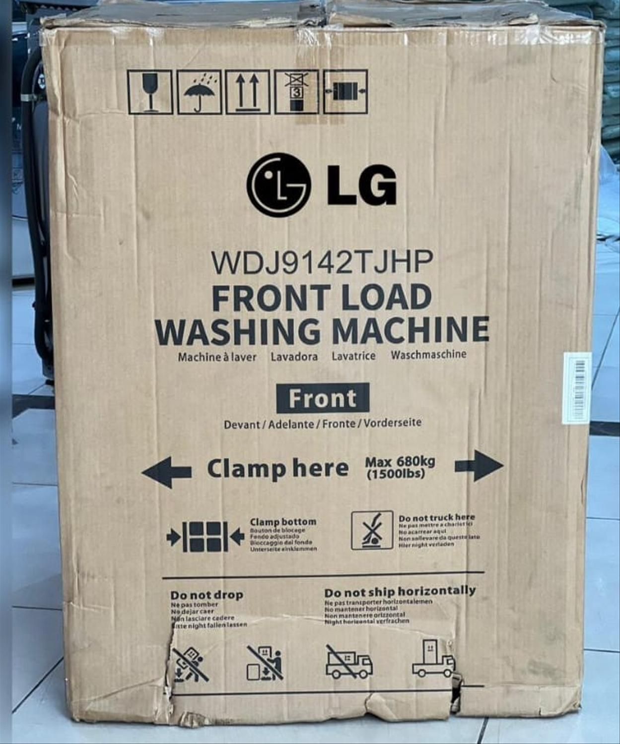 ماشین لباسشویی الجی 10.5k کیلویی مدل WDJ9142TJHP|ماشین لباسشویی و خشک‌کن لباس|رشت, کوی جام جم|دیوار