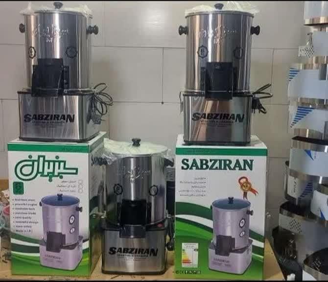 سبزی خردکن صنعتی موتور مربعی سایز بزرگ 6کیلویی|خردکن، آسیاب، غذاساز|یزد, |دیوار
