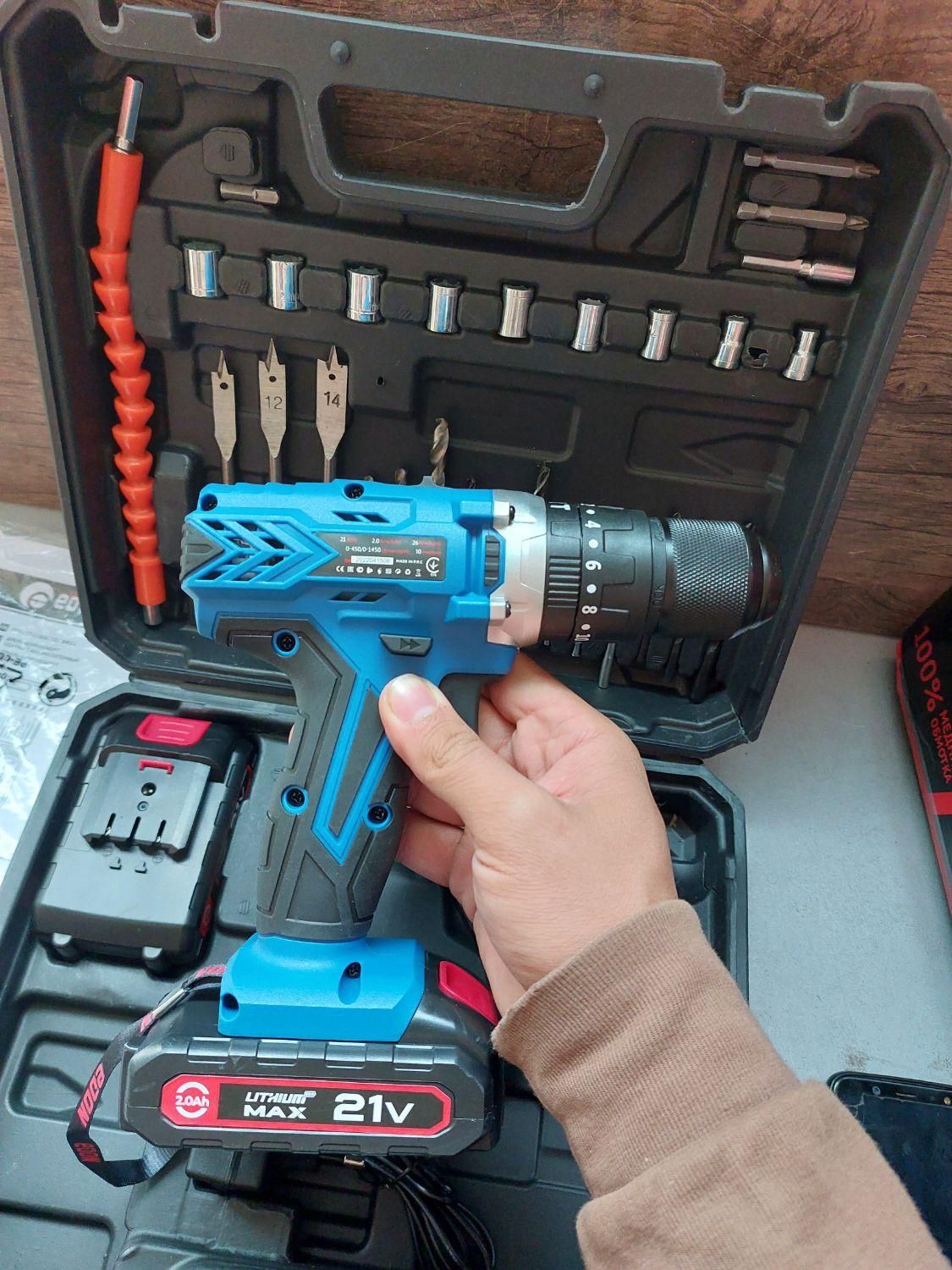 دریل شارژی چکشی ادون صنعتی|ماشین‌آلات صنعتی|ایلام, |دیوار