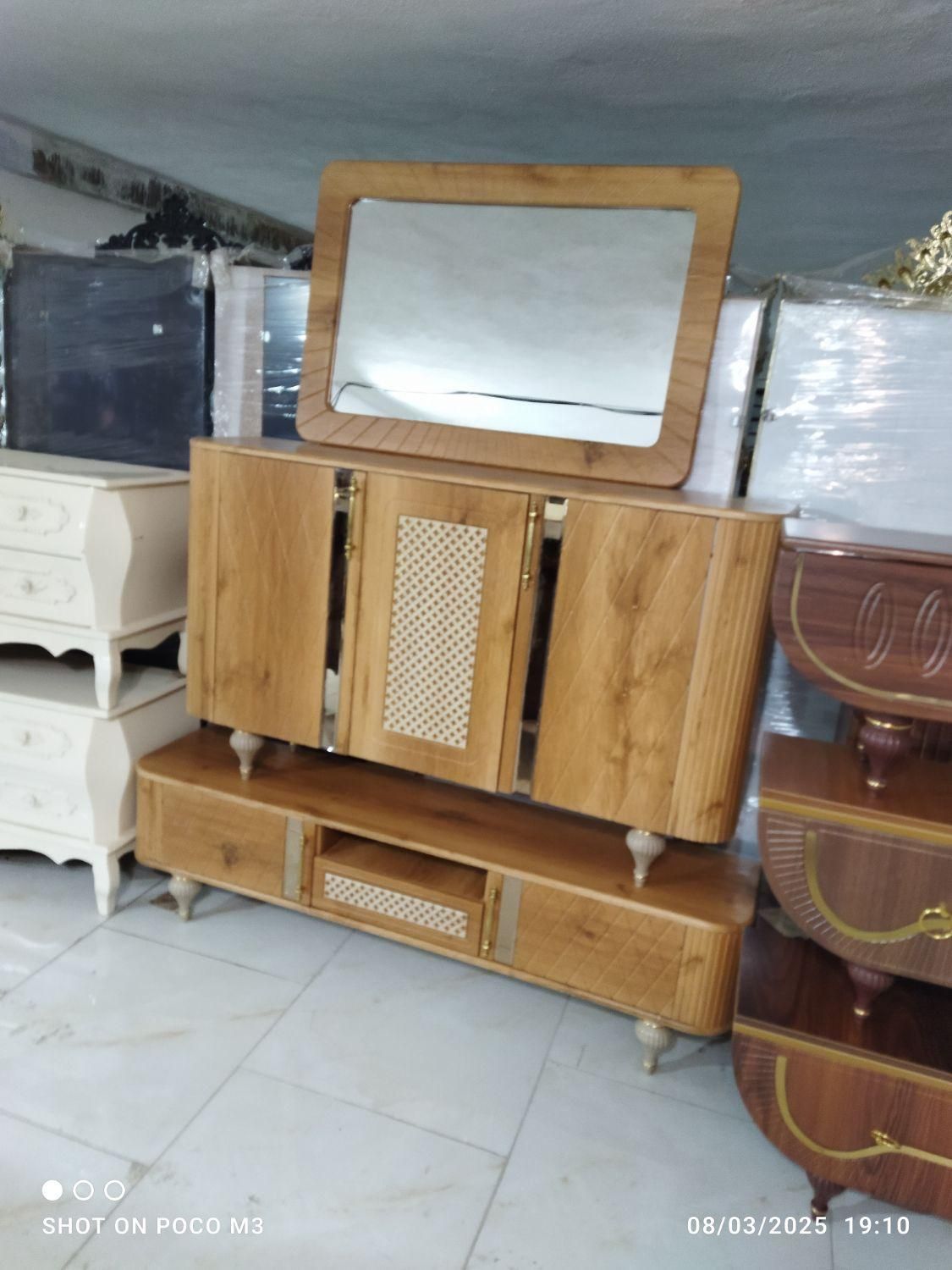 آینه کنسول ام دی اف|بوفه، ویترین، کنسول|ارومیه, |دیوار