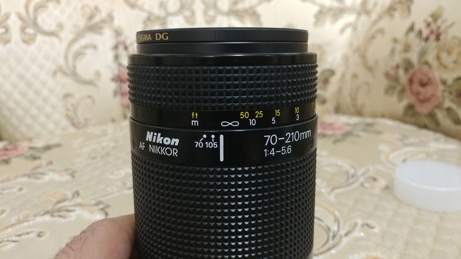 لنز فول فریم نیکون 70-210mm|دوربین عکاسی و فیلم‌برداری|الشتر, |دیوار