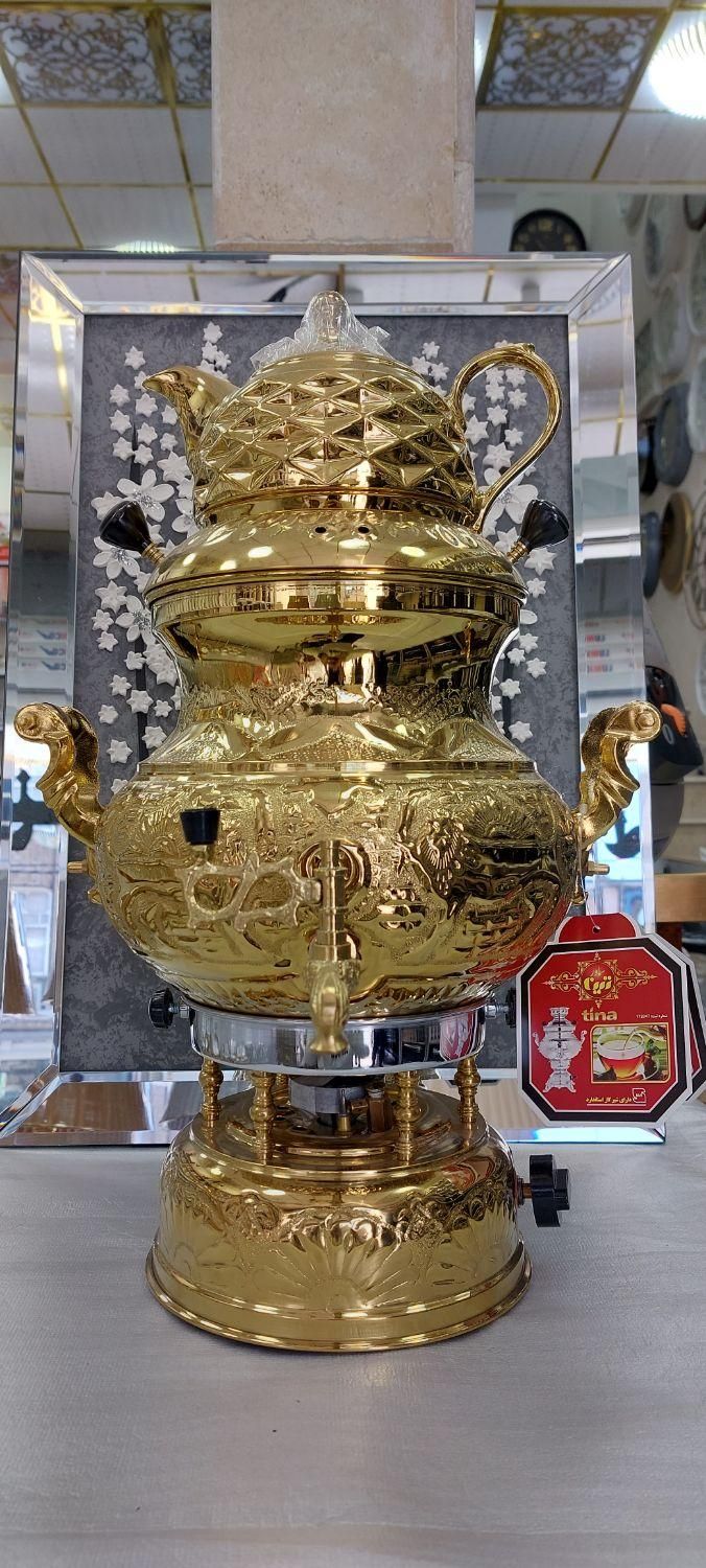 سماورضخیم باضمانت تعویض|سماور، چایساز، قهوهساز|قم, نیروگاه|دیوار