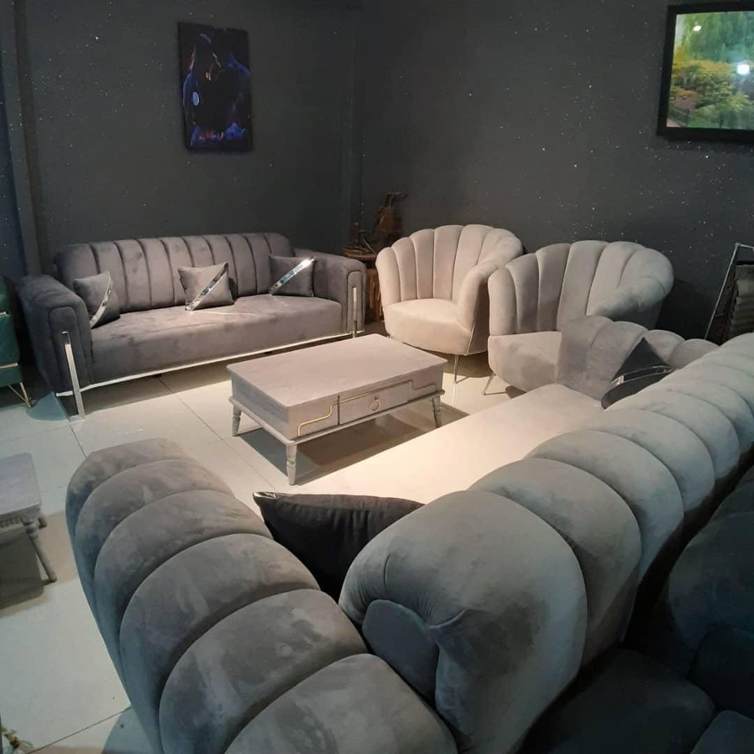 مبل مدل صدفی|مبلمان خانگی و میز عسلی|صدرا-فارس, |دیوار